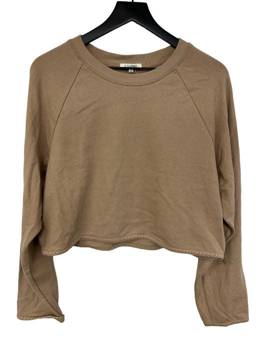 Sweatshirt Crewneck By Z Supply In Beige, Size: L