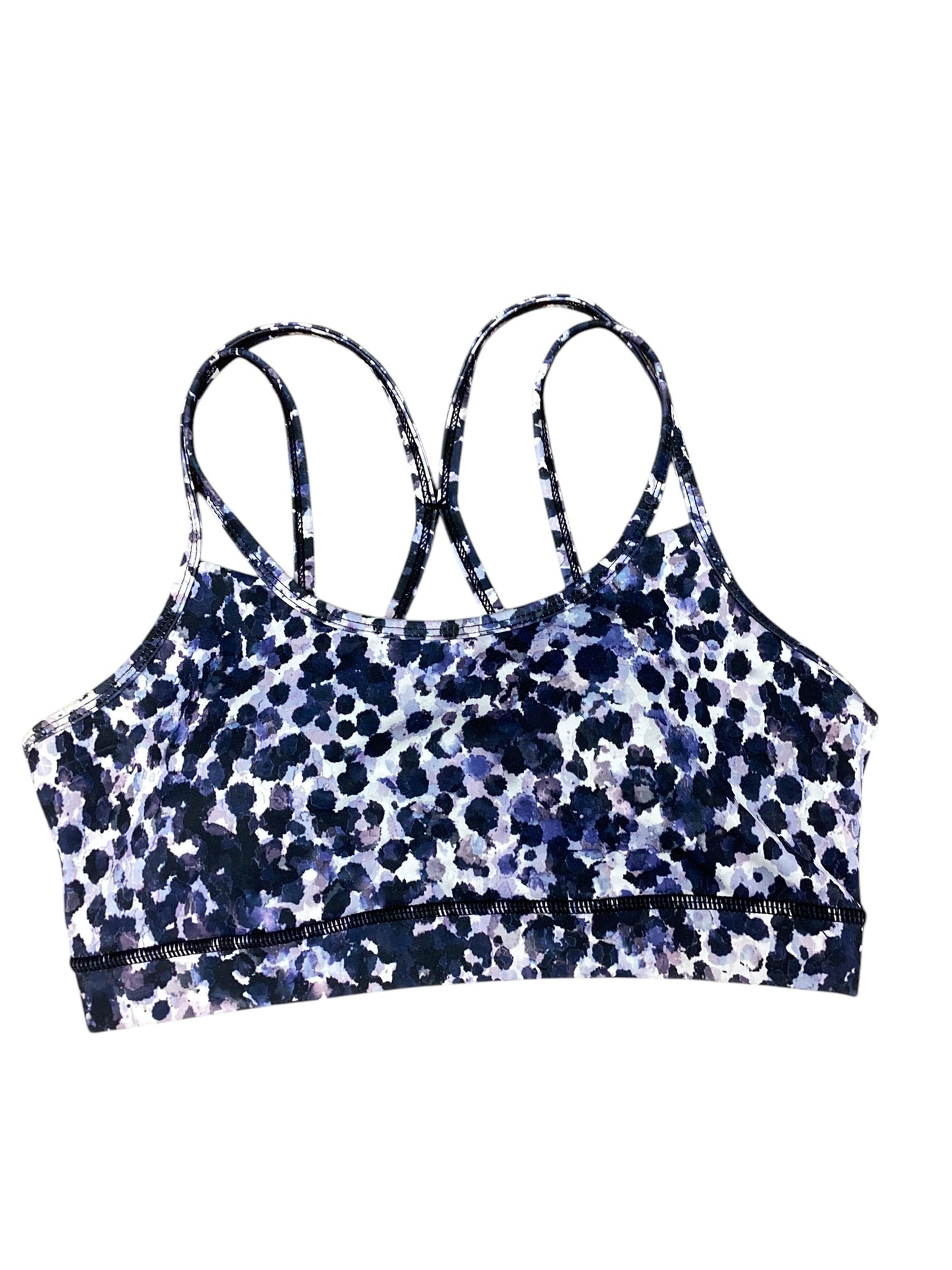 Athletic Bra By Gaiam In Blue & Purple, Size: S