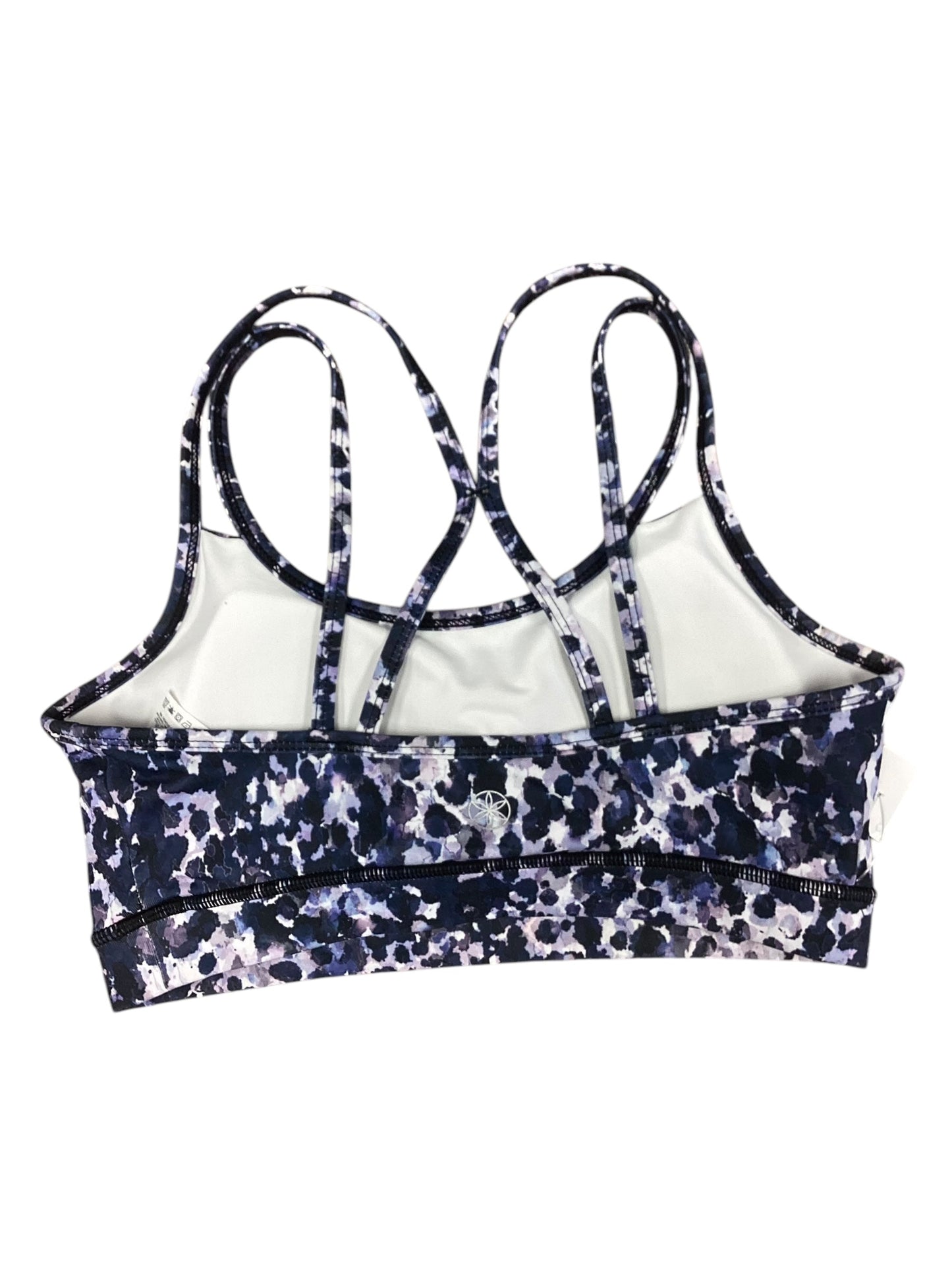 Athletic Bra By Gaiam In Blue & Purple, Size: S