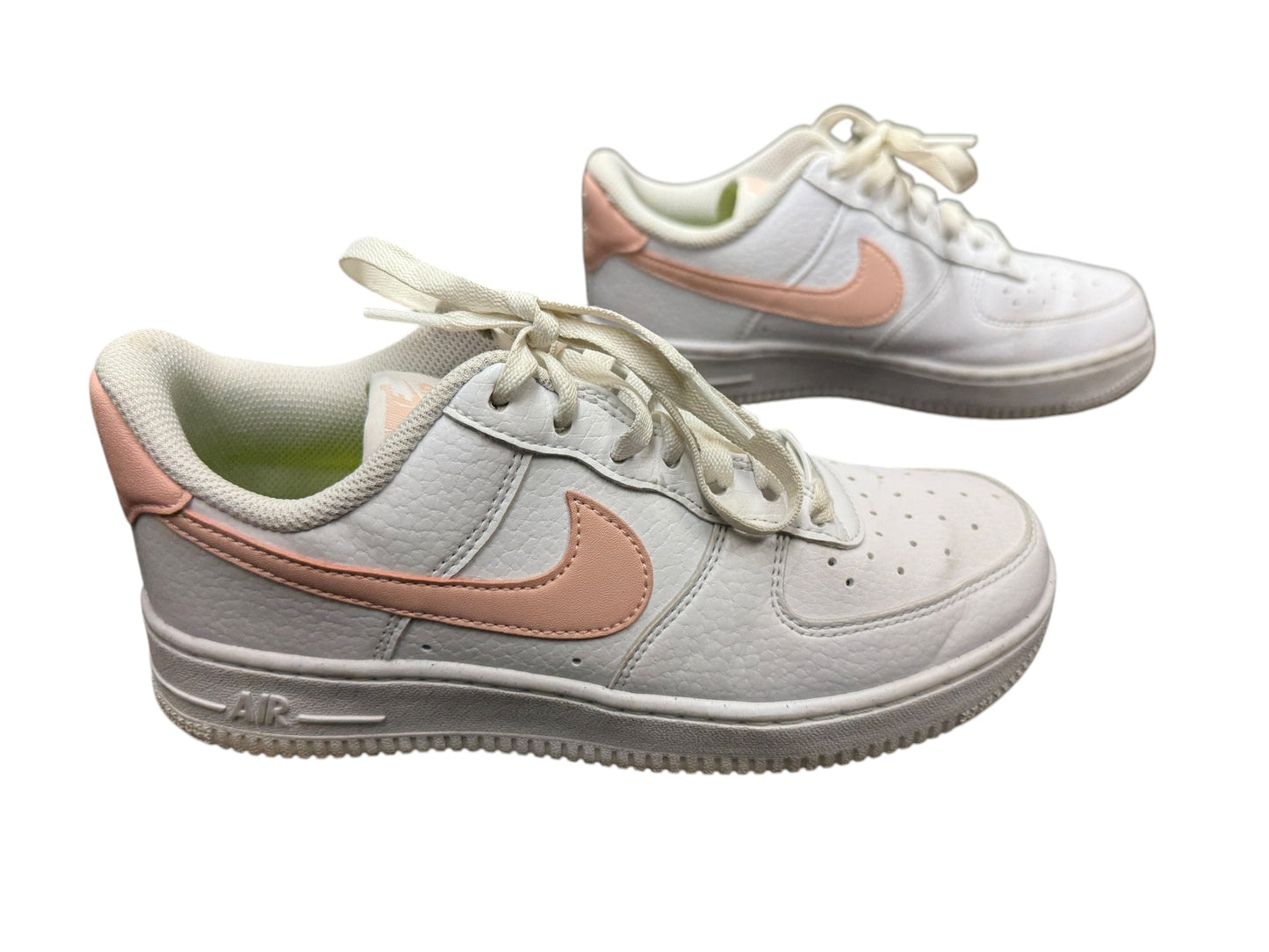 Shoes Sneakers By Nike In Pink & White, Size: 6.5