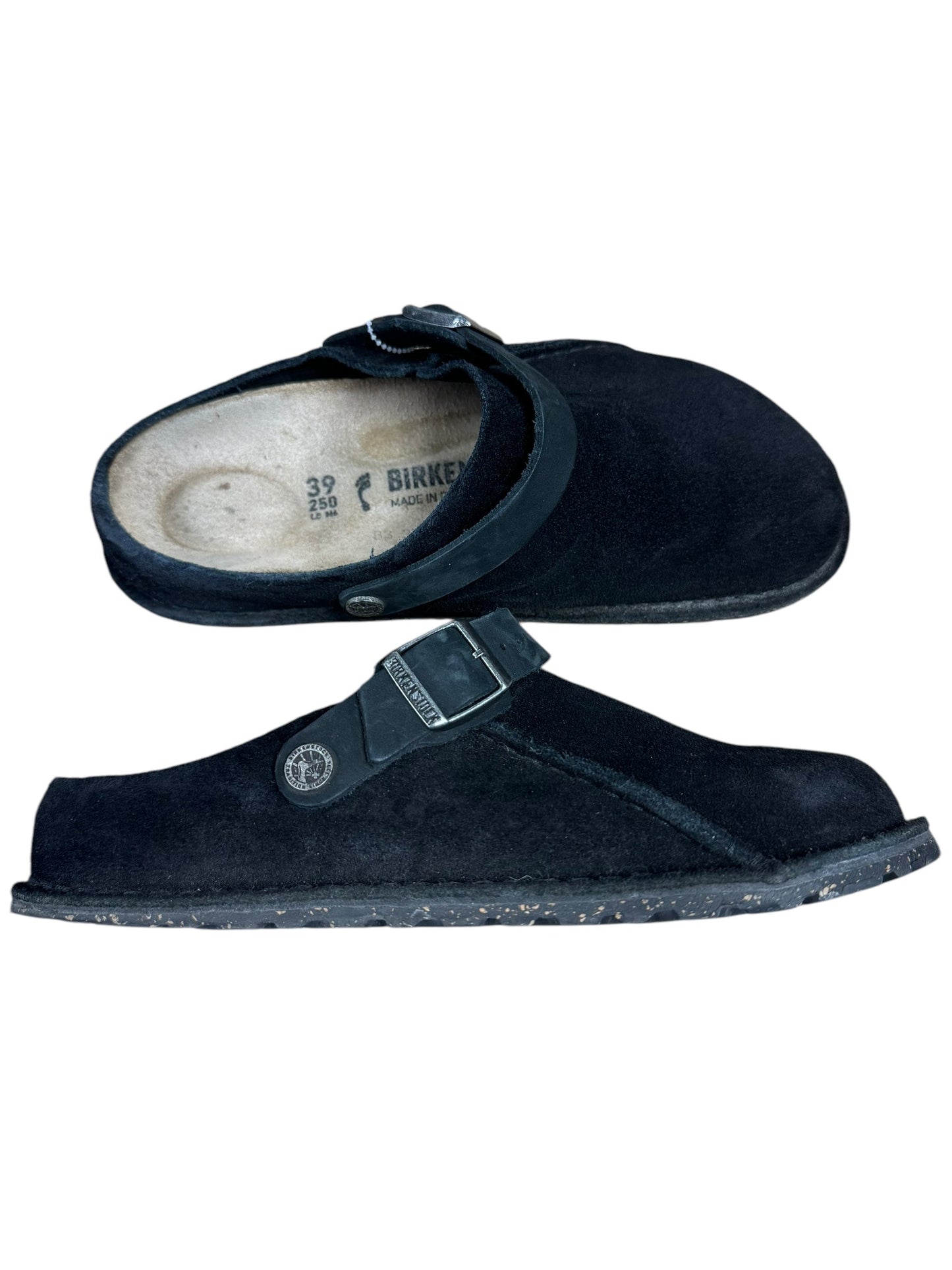 Shoes Flats By Birkenstock In Black, Size: 8