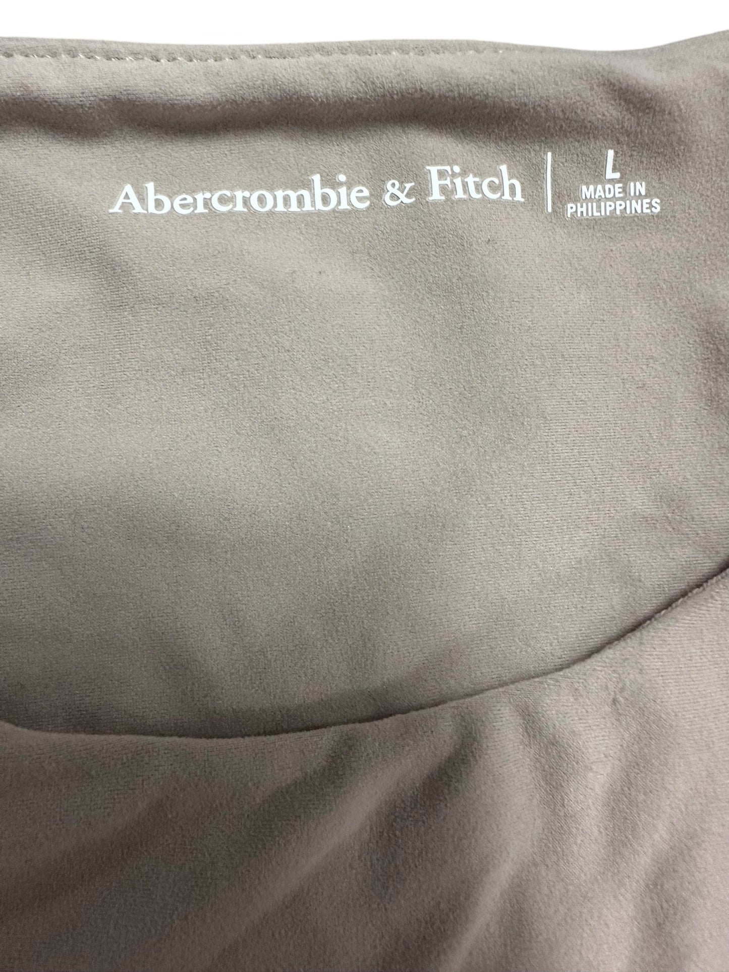 Bodysuit By Abercrombie And Fitch In Tan, Size: L