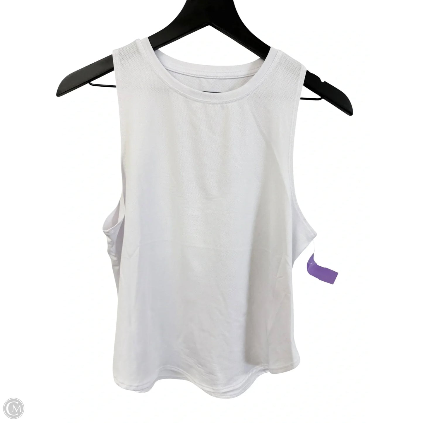 Athletic Tank Top By Jockey In White, Size: S