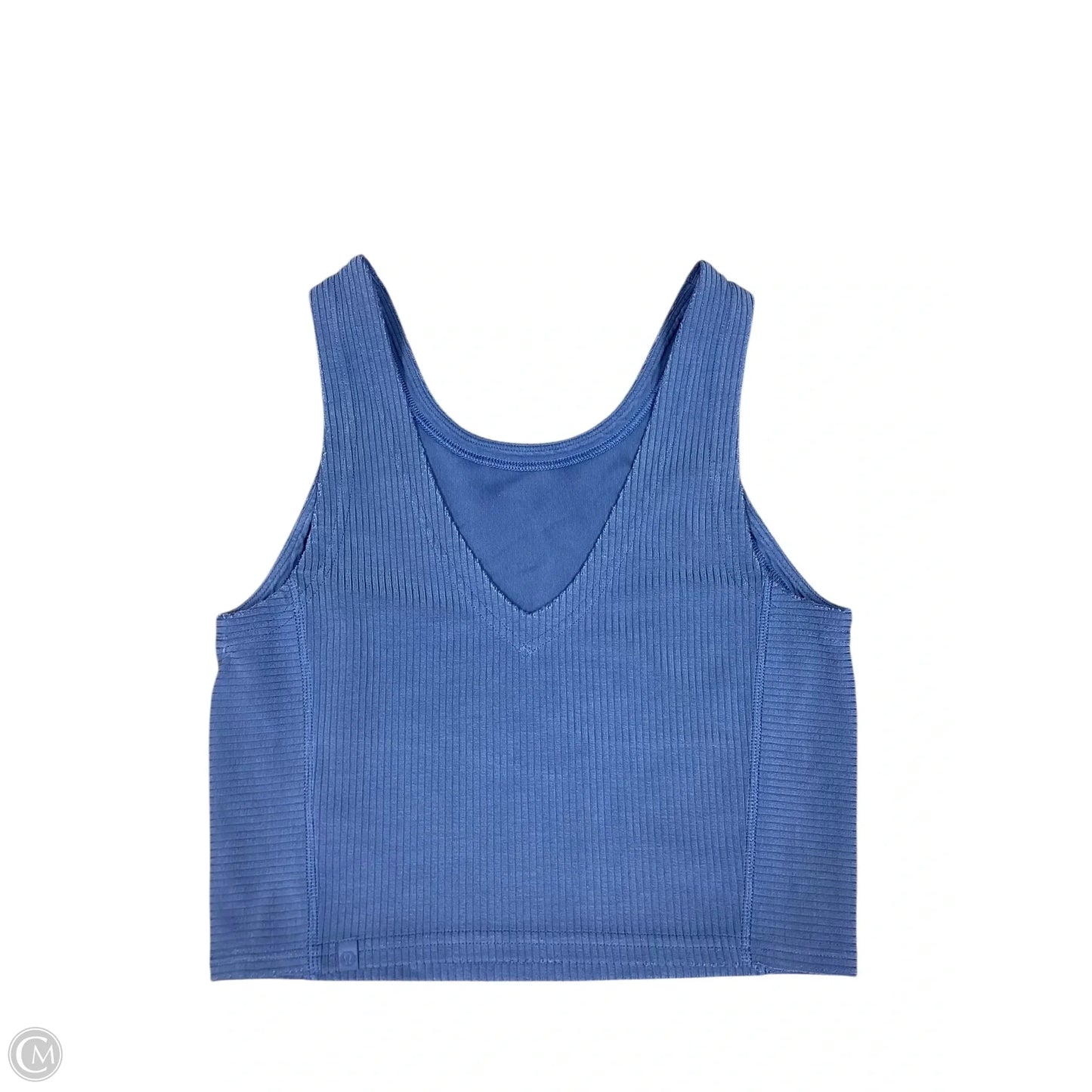 Athletic Tank Top By Lululemon In Blue, Size: 4