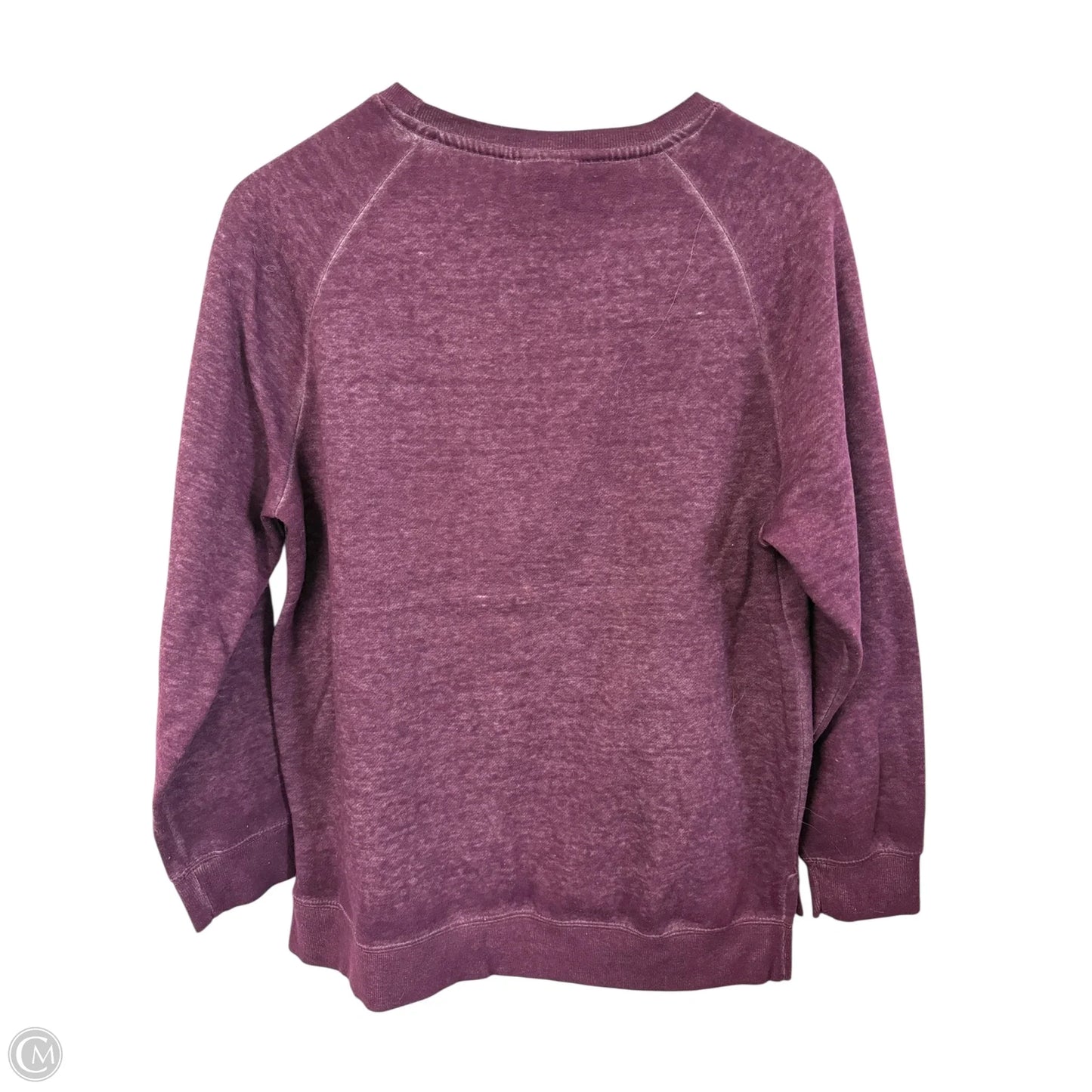 Sweatshirt Crewneck By Cme In Purple, Size: L