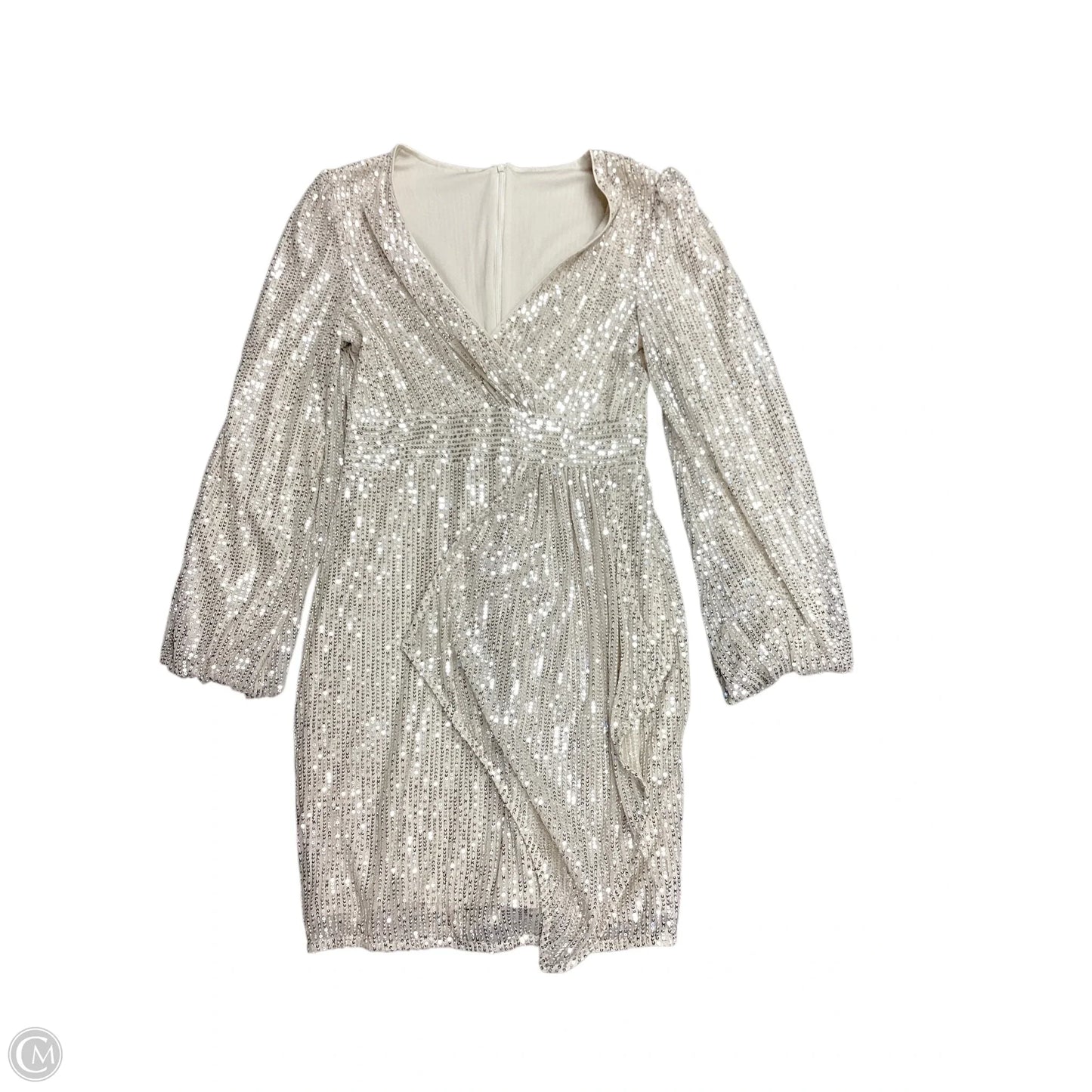 Dress Party Short By Shein In Cream, Size: M