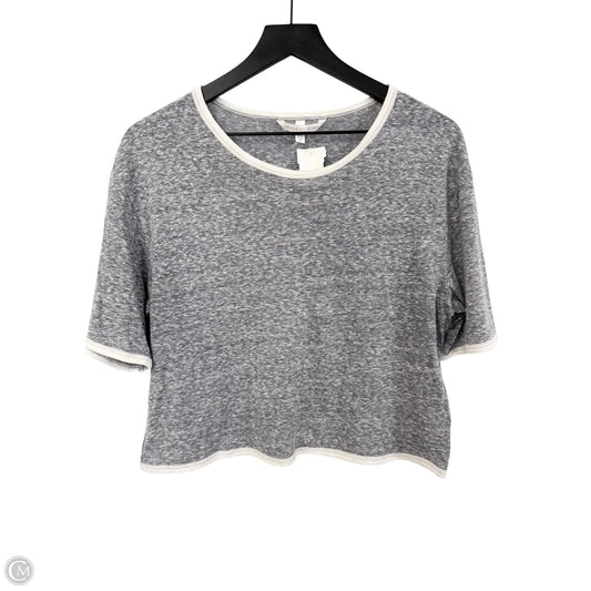 Top Short Sleeve Basic By Victorias Secret In Grey, Size: S