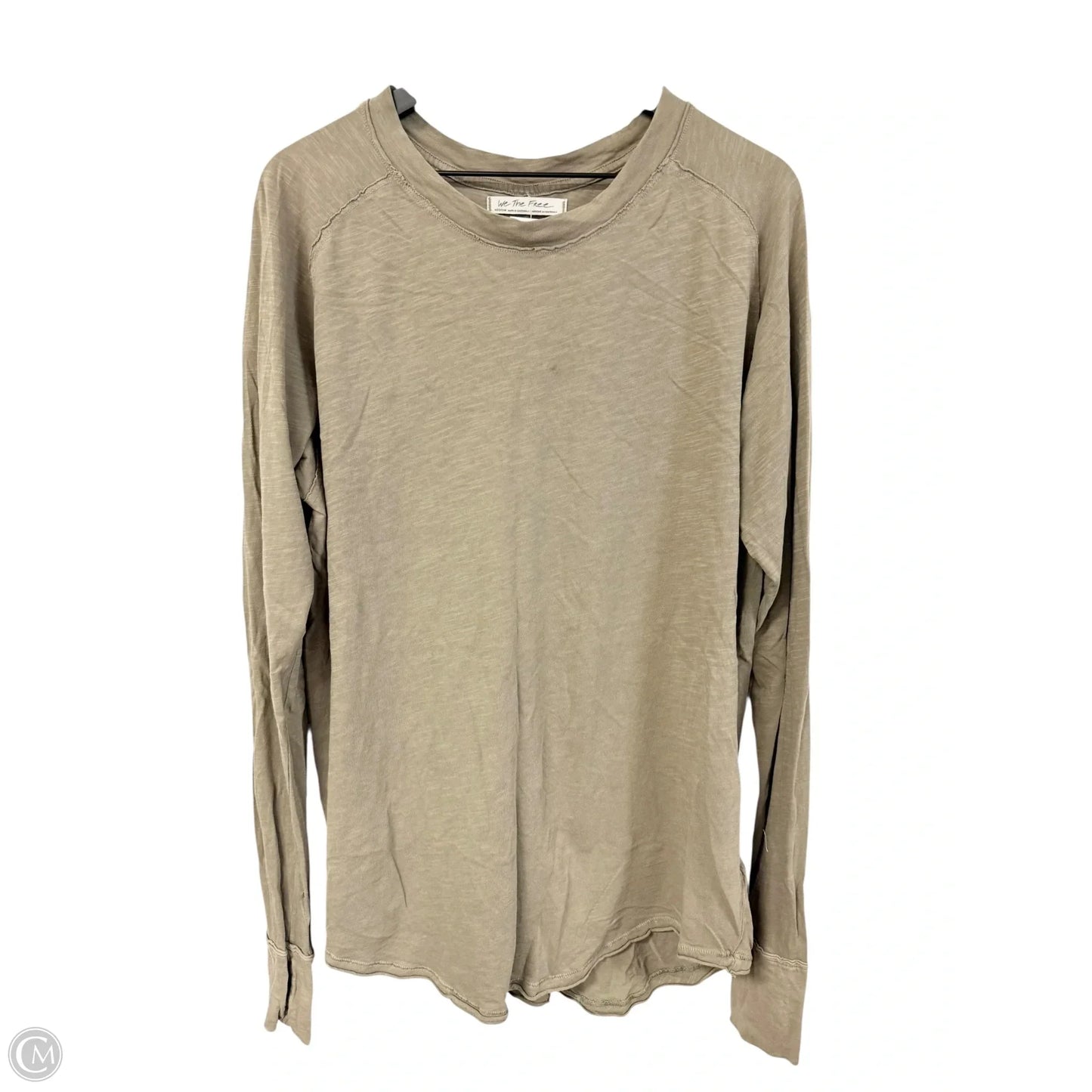 Top Long Sleeve By We The Free In Green, Size: M