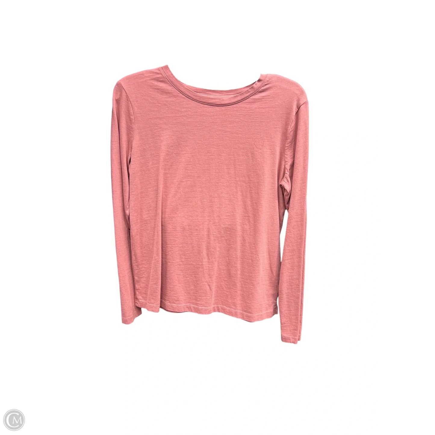 Top Long Sleeve Basic By A New Day In Pink, Size: Xs