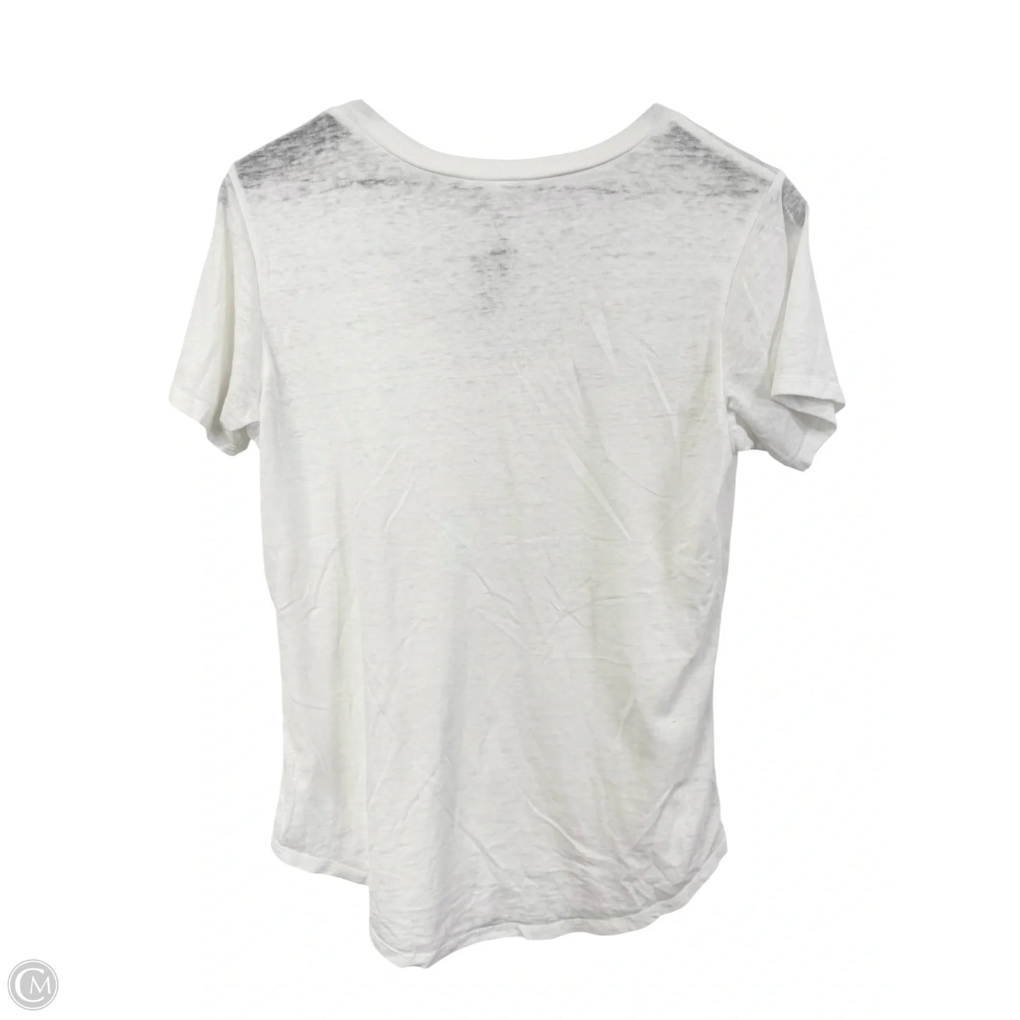 Top Short Sleeve Basic By Z Supply In White, Size: S