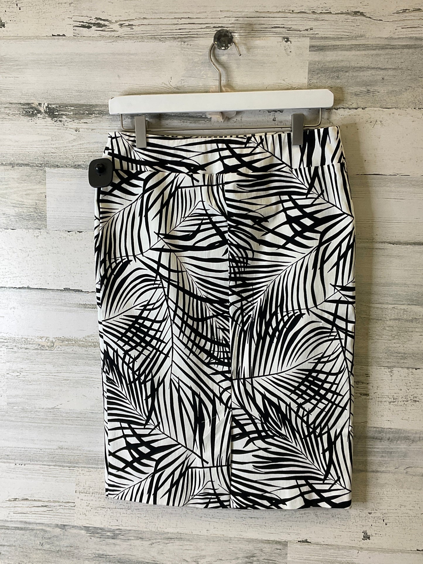 Skirt Midi By Jules & Leopold In Black & White, Size: 6