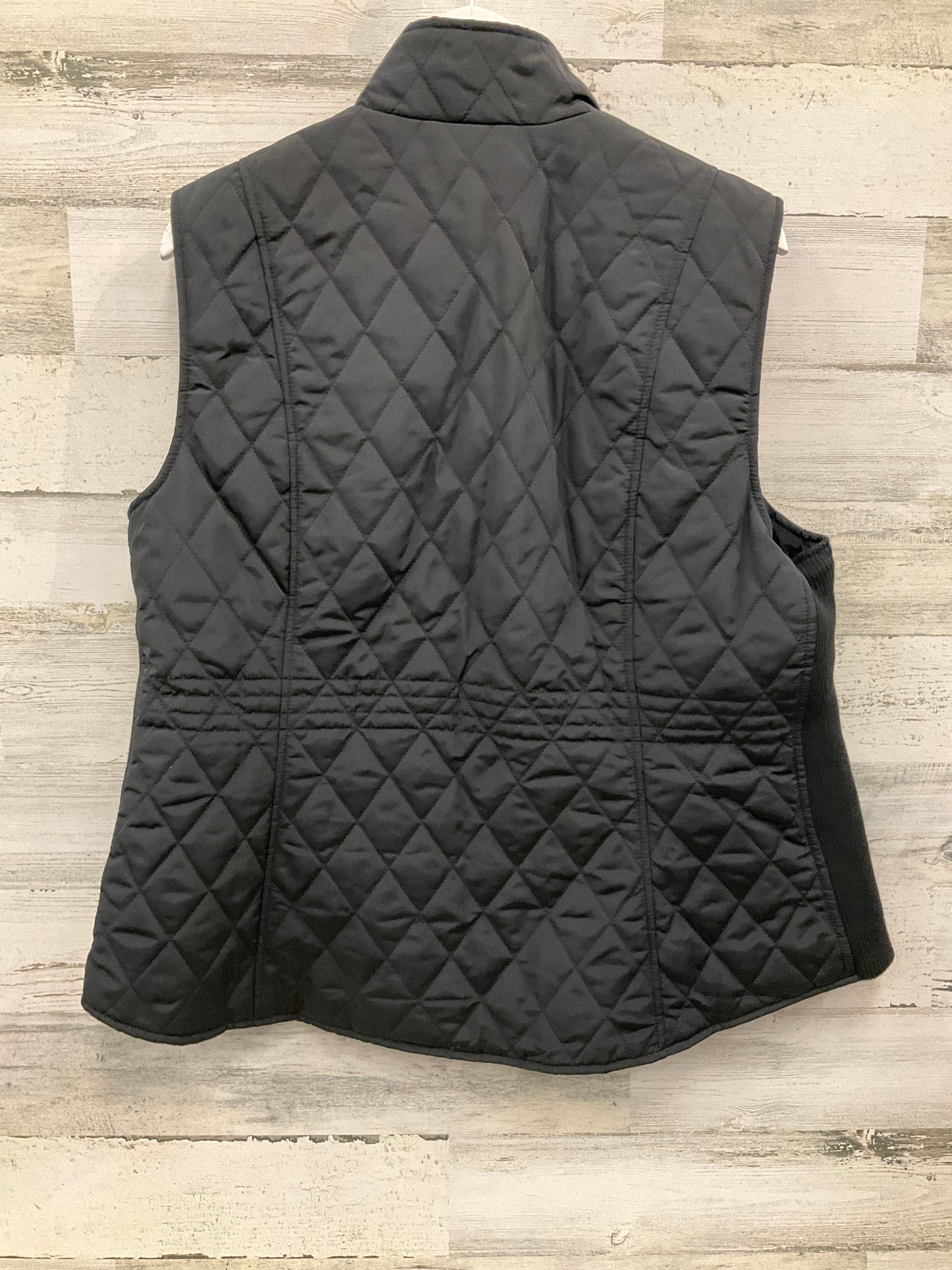 Vest Puffer & Quilted By Dressbarn In Black, Size: 1x