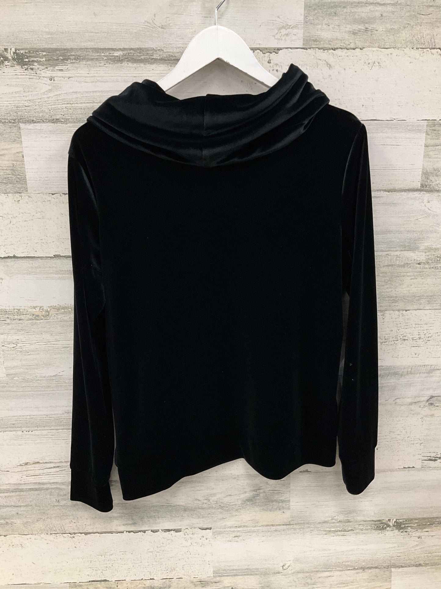 Top Long Sleeve By Lauren By Ralph Lauren In Black, Size: Mp