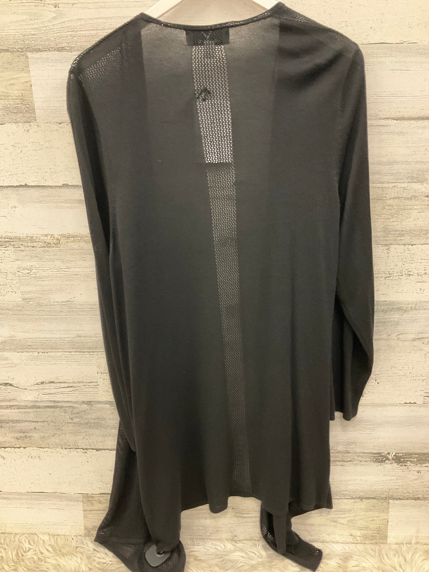 Cardigan By Clothes Mentor In Black, Size: 1x