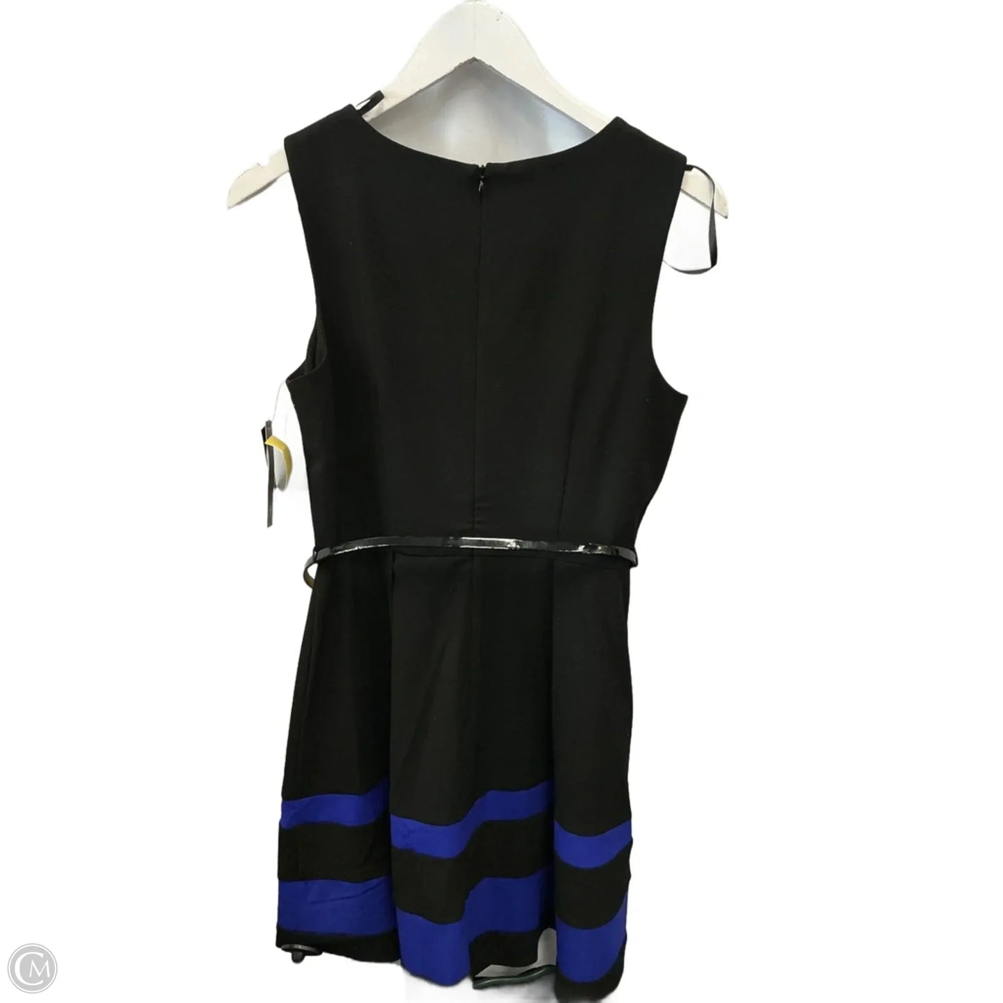 Dress Work By Ab Studio In Black & Blue, Size: M
