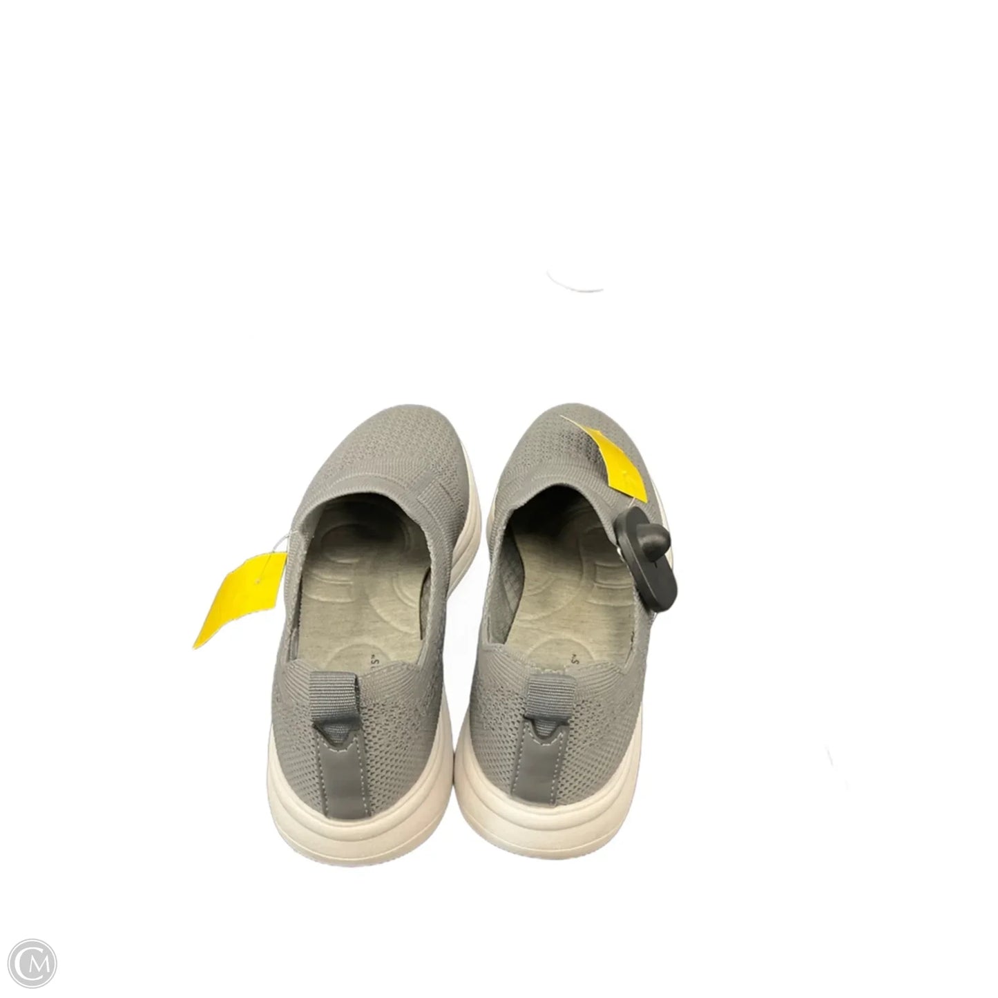 Shoes Sneakers By Clarks In Grey, Size: 8