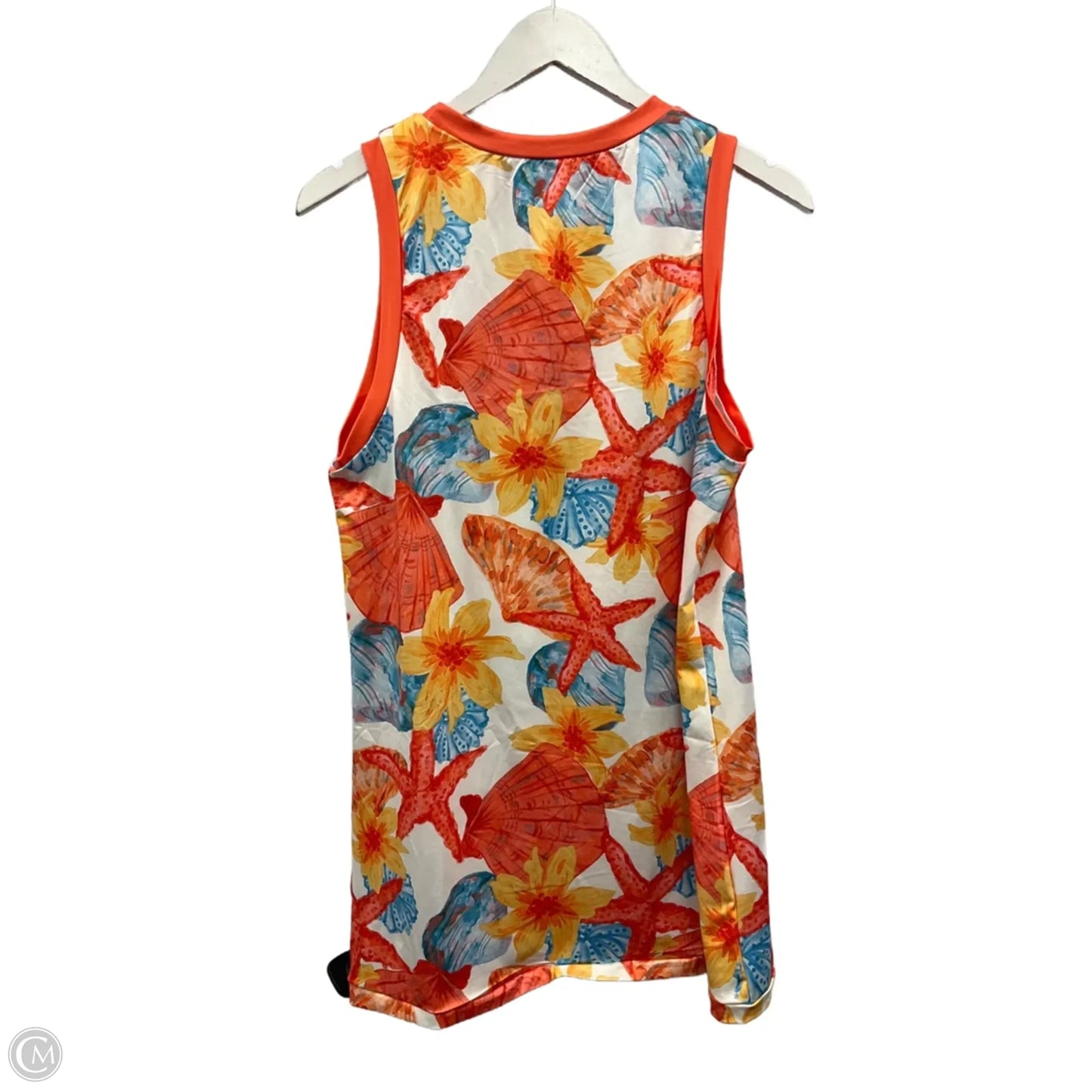 Dress Casual Short By Shein In Orange, Size: L