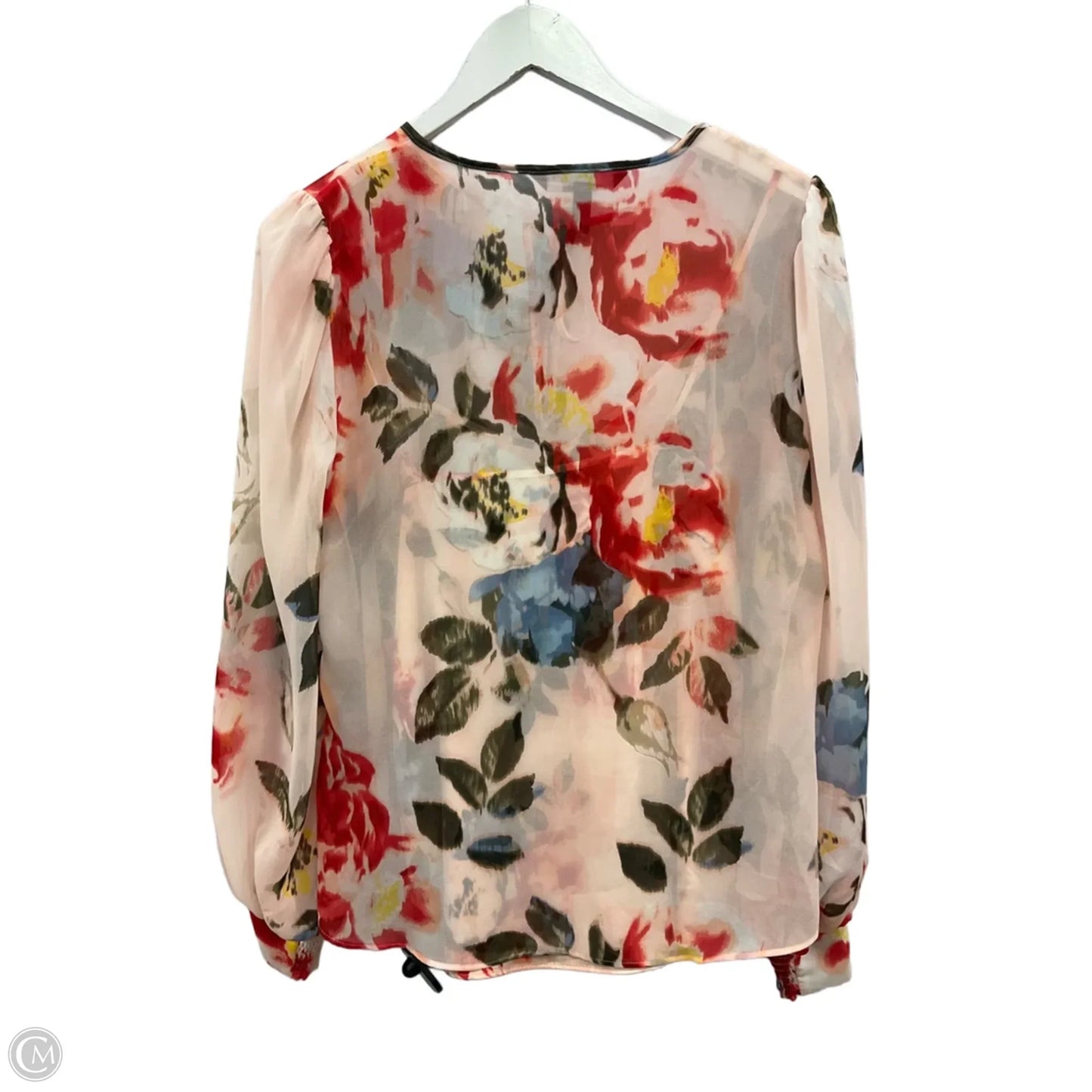 Top 2pc Long Sleeve By White House Black Market In Pink, Size: S