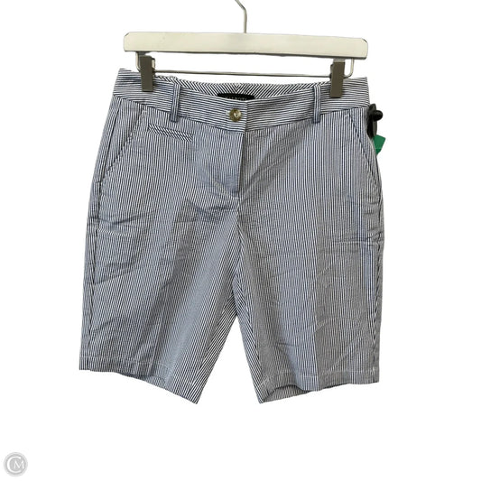 Shorts By Talbots In Striped Pattern, Size: 4p