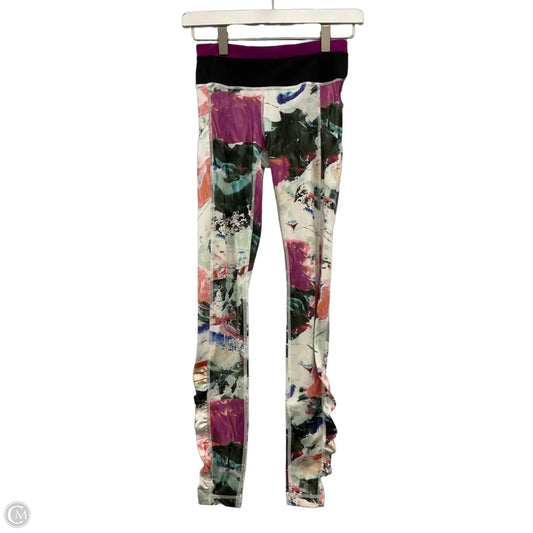 Athletic Leggings By Lululemon In Multi-colored, Size: Xs