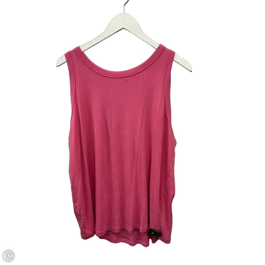 Tank Top By Terra & Sky In Pink, Size: 2x
