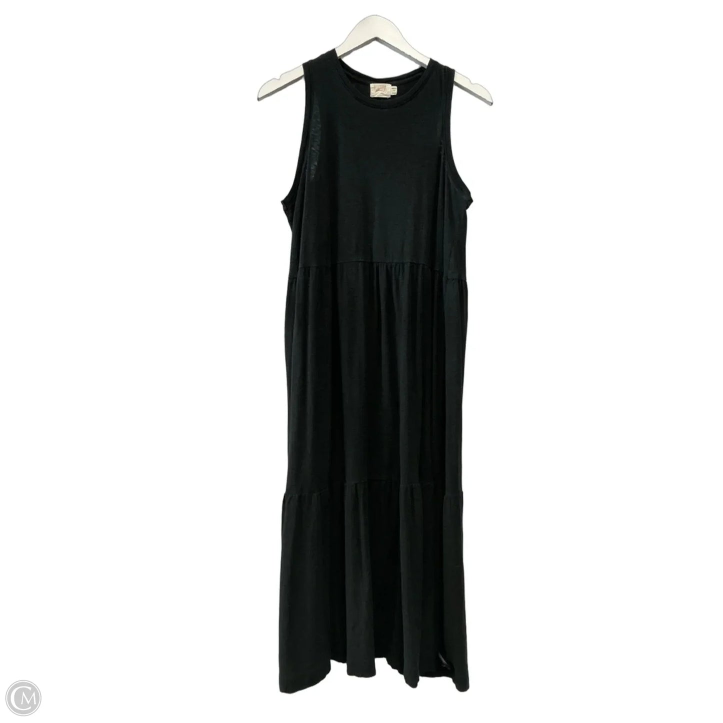 Dress Casual Maxi By Nation In Black, Size: M