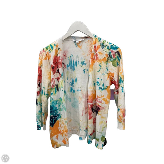 Cardigan By Chicos In Multi-colored, Size: S