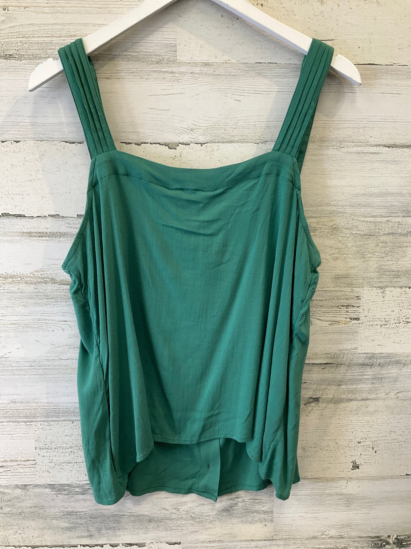 Green Top Sleeveless Market & Spruce, Size L