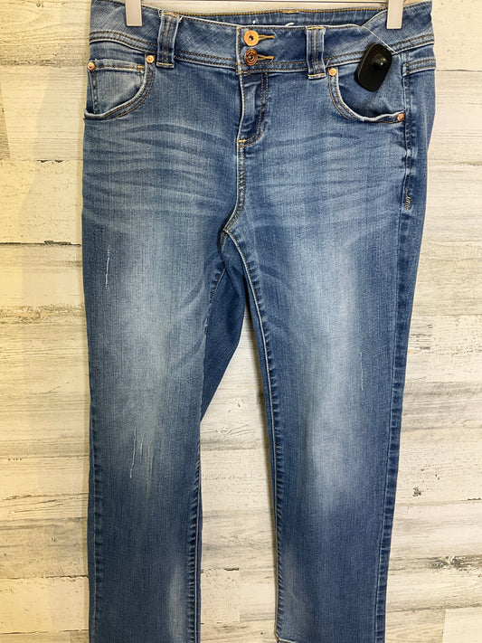 Blue Denim Jeans Straight Inc, Size 4