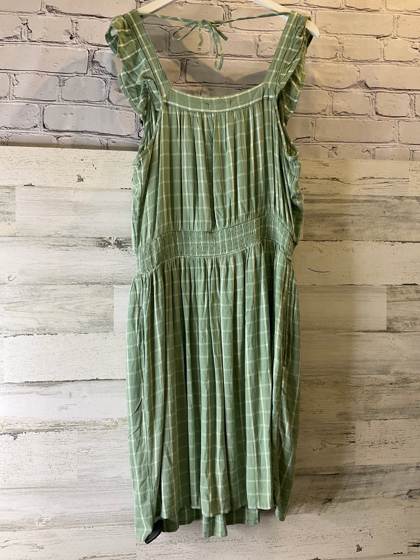 Green Dress Casual Midi Maurices, Size L