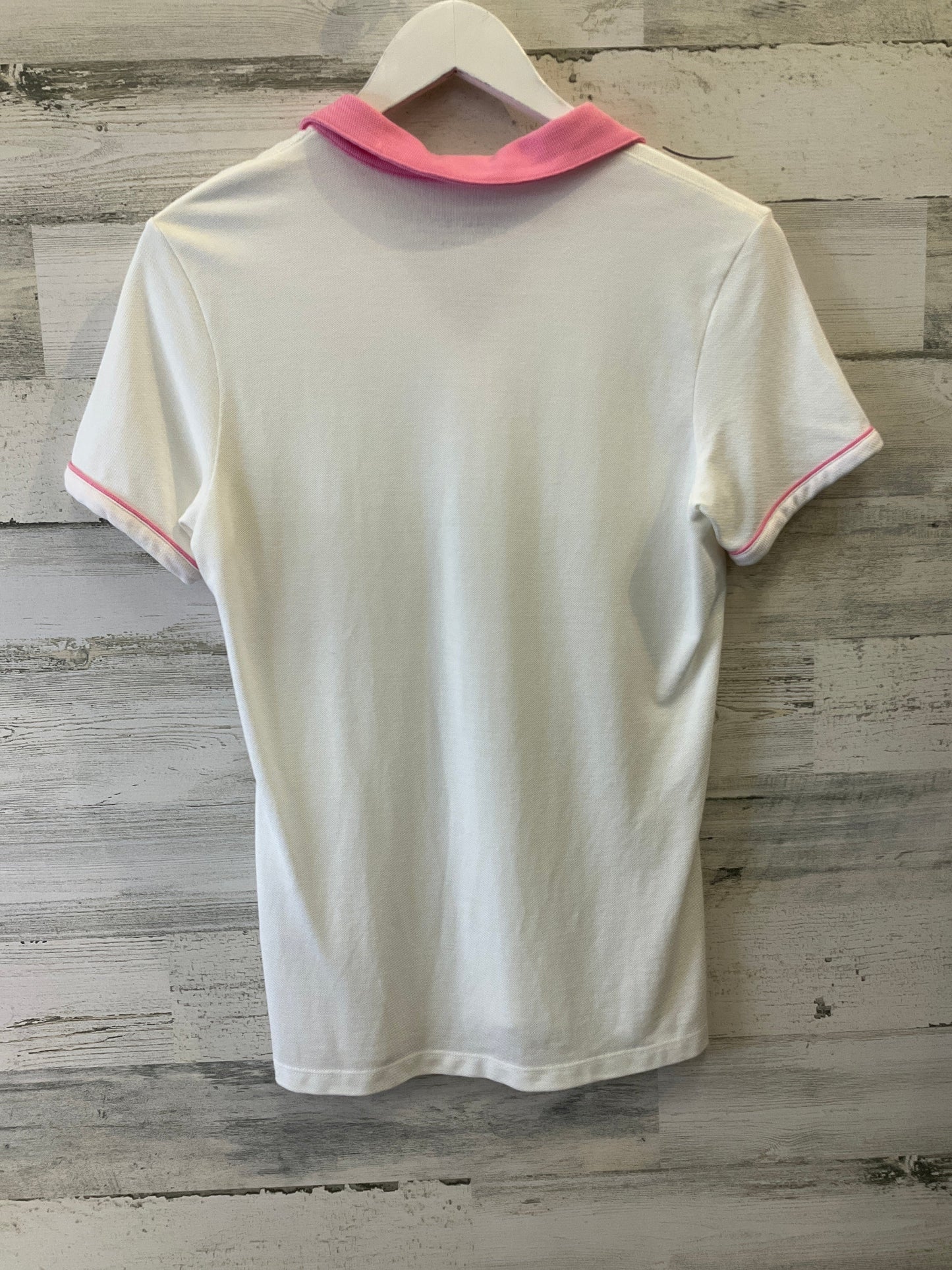 White Top Short Sleeve Lady Hagen, Size M