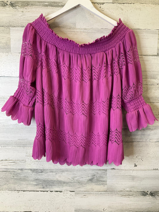 Top Short Sleeve By Lane Bryant  Size: Xl