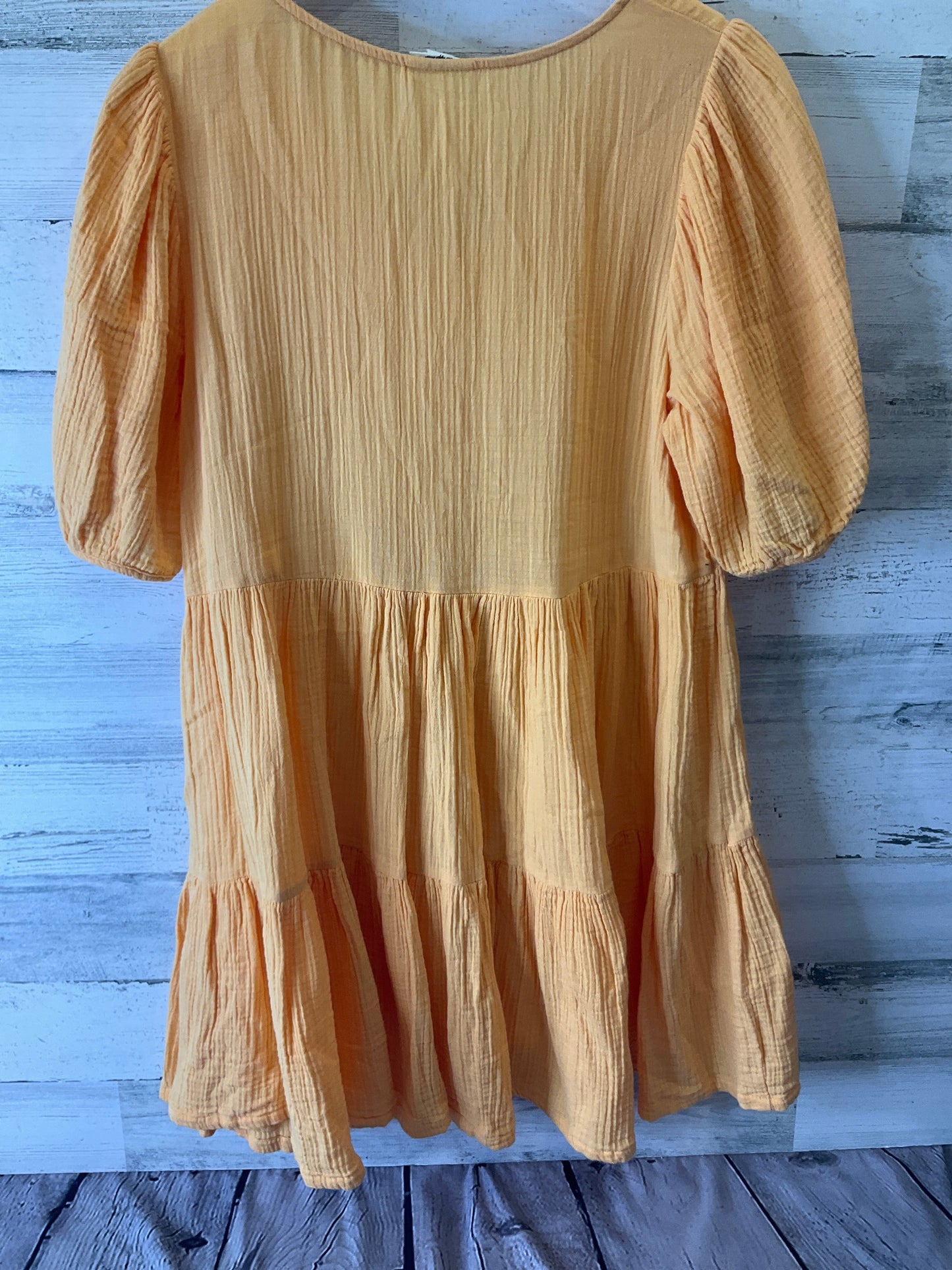 Gold Dress Casual Short Ana, Size S