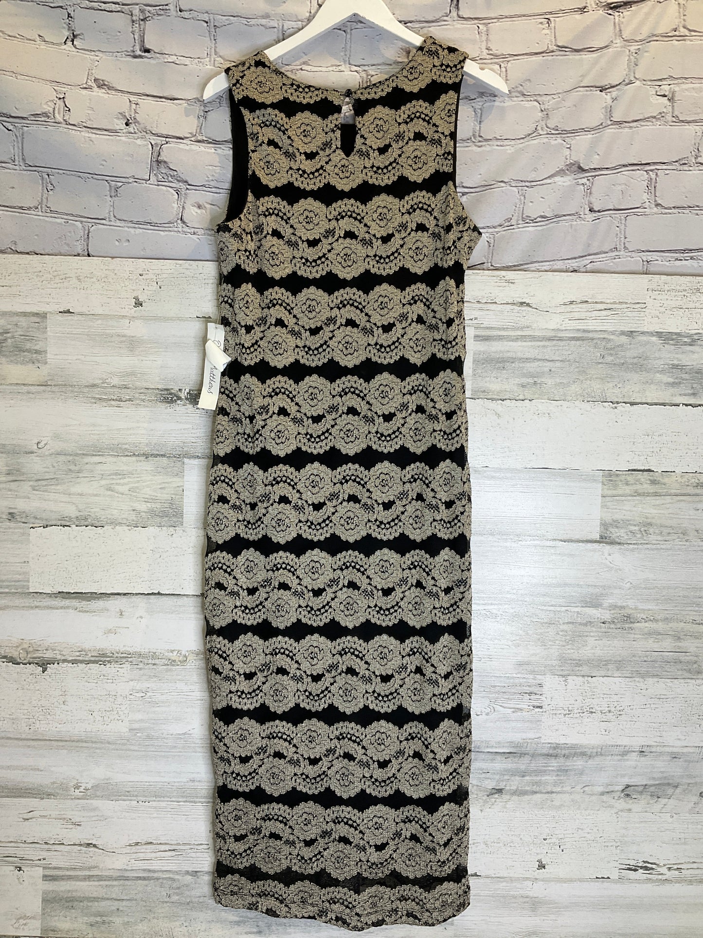 Black & Tan Dress Casual Maxi Olivia Matthews, Size Xl