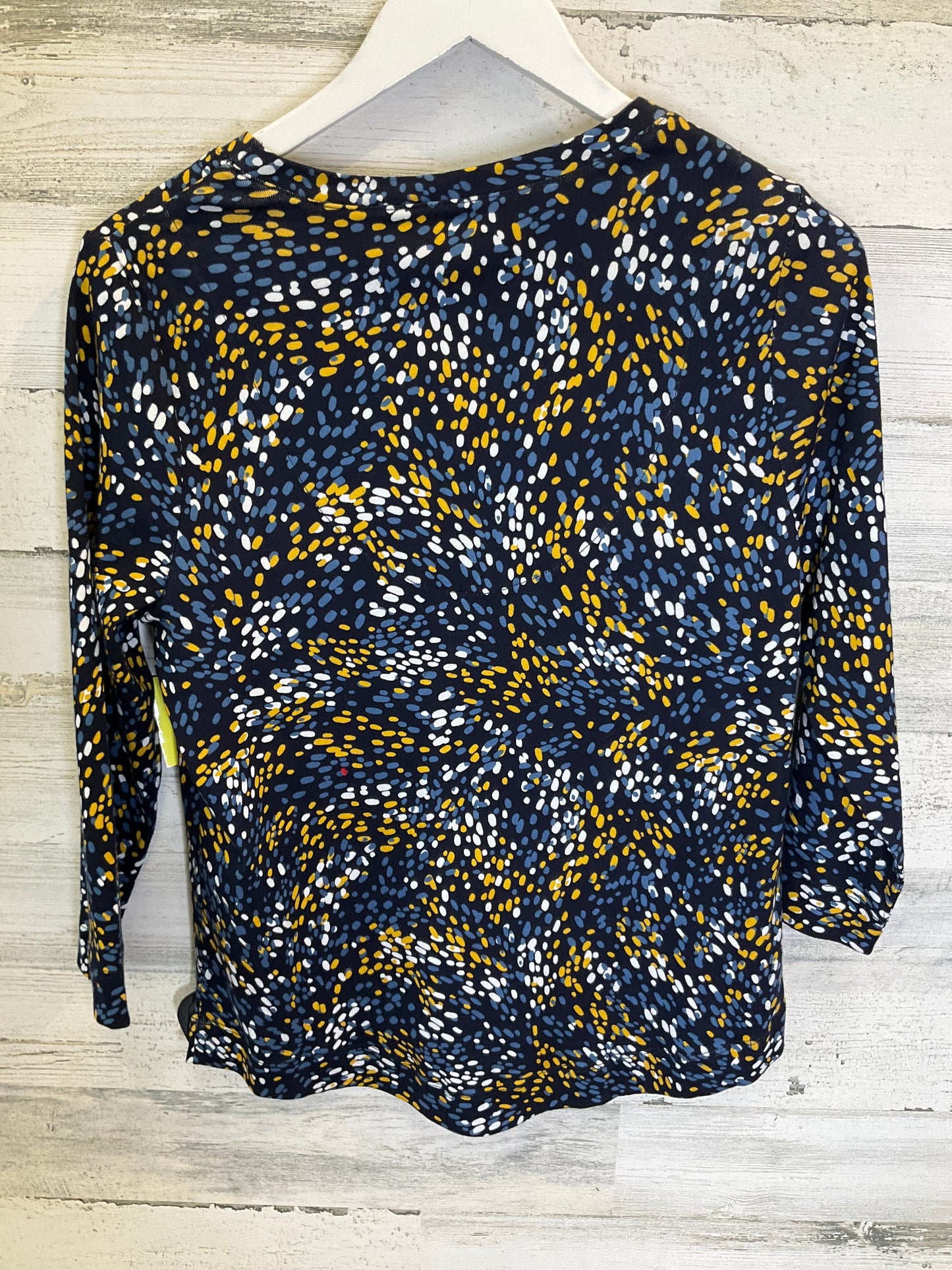 Blue Top 3/4 Sleeve Chicos, Size M