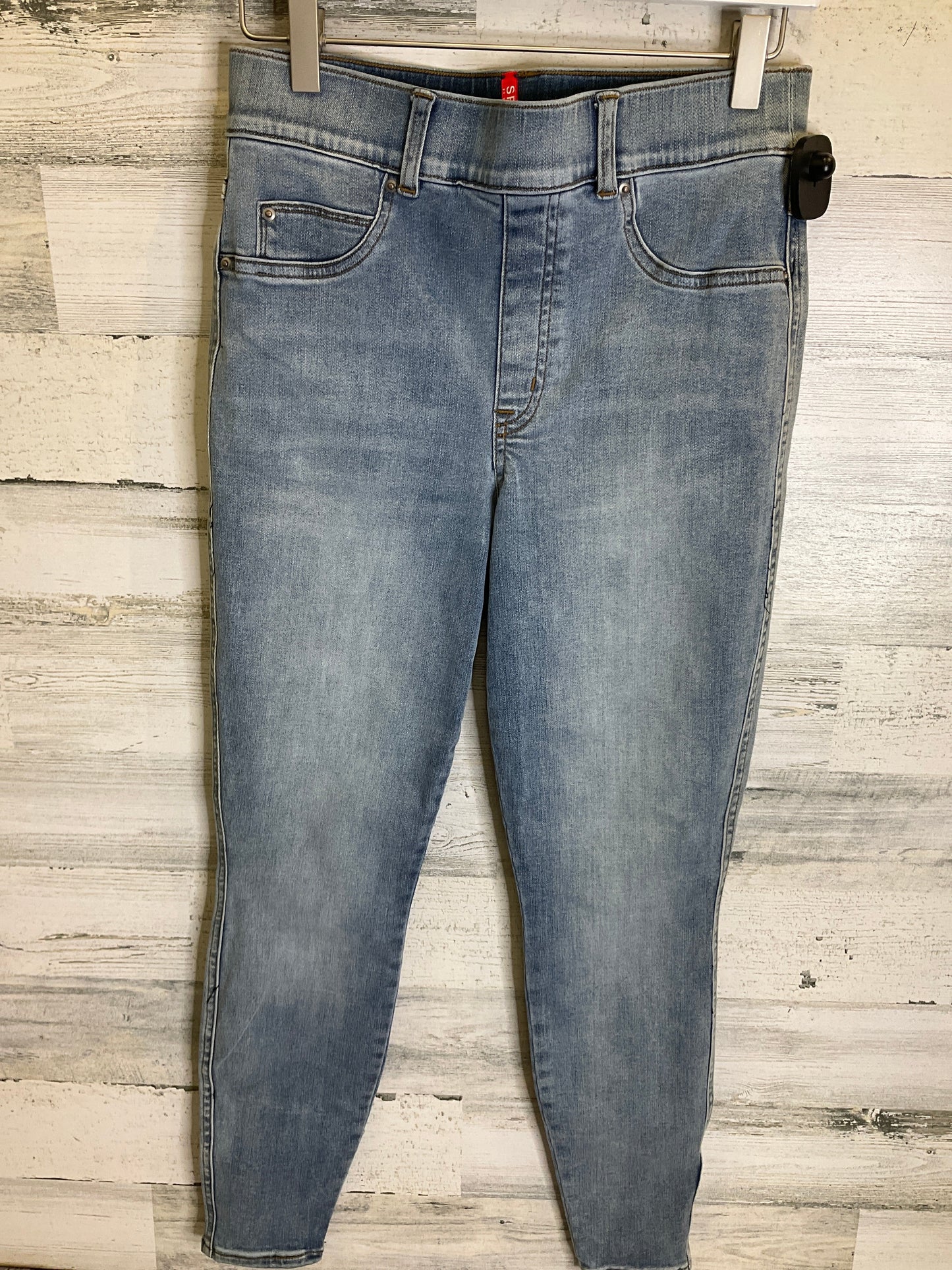 Jeans Jeggings By Spanx In Blue Denim, Size: 8