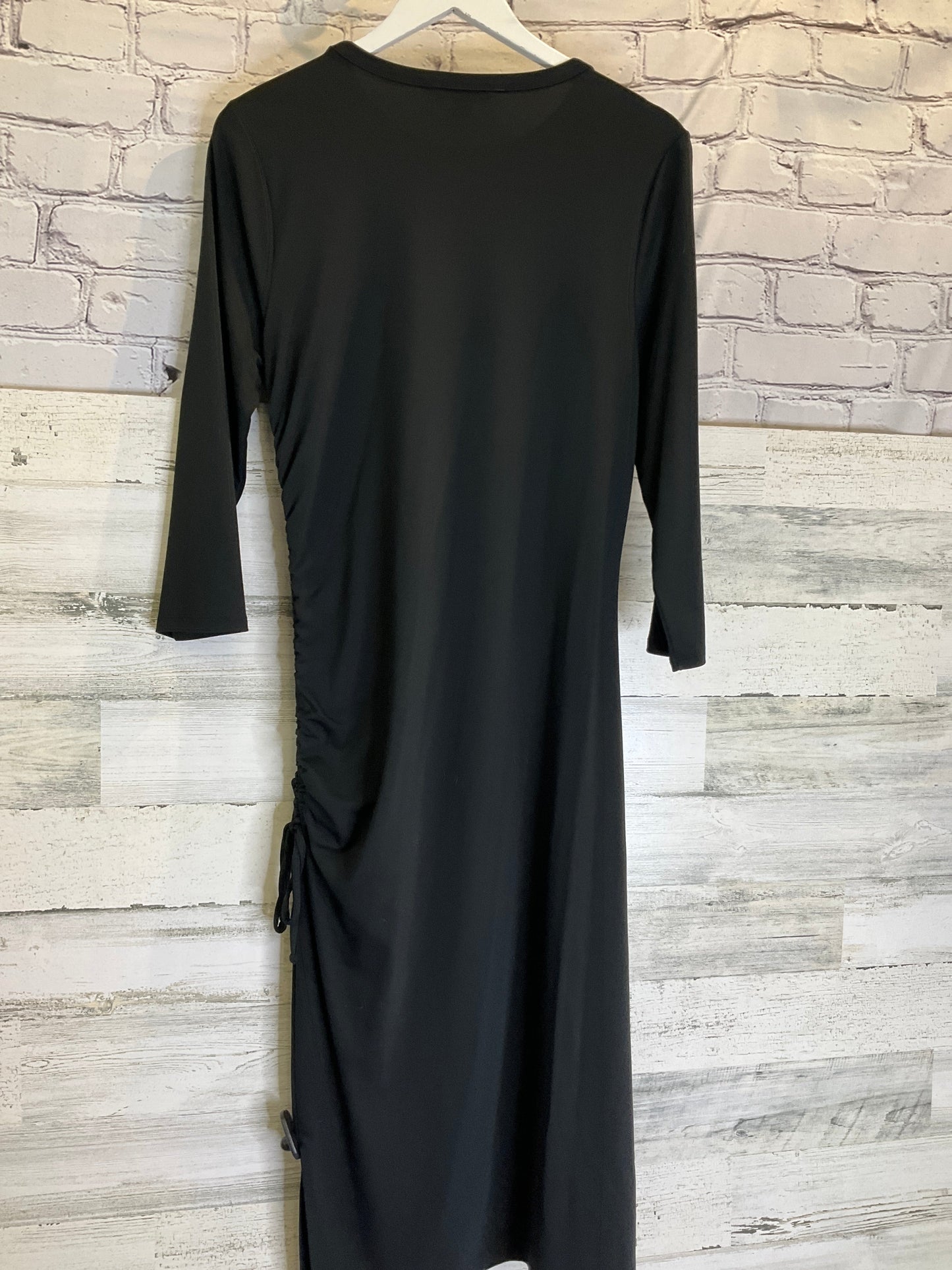 Dress Casual Maxi By Banana Republic In Black, Size: M