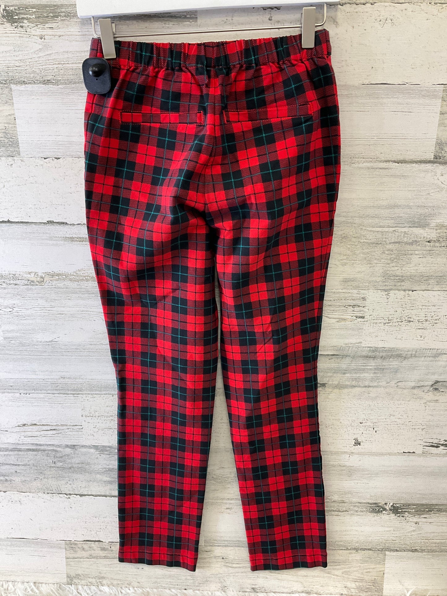 Pants Leggings By Isaac Mizrahi Live Qvc In Red, Size: Xs