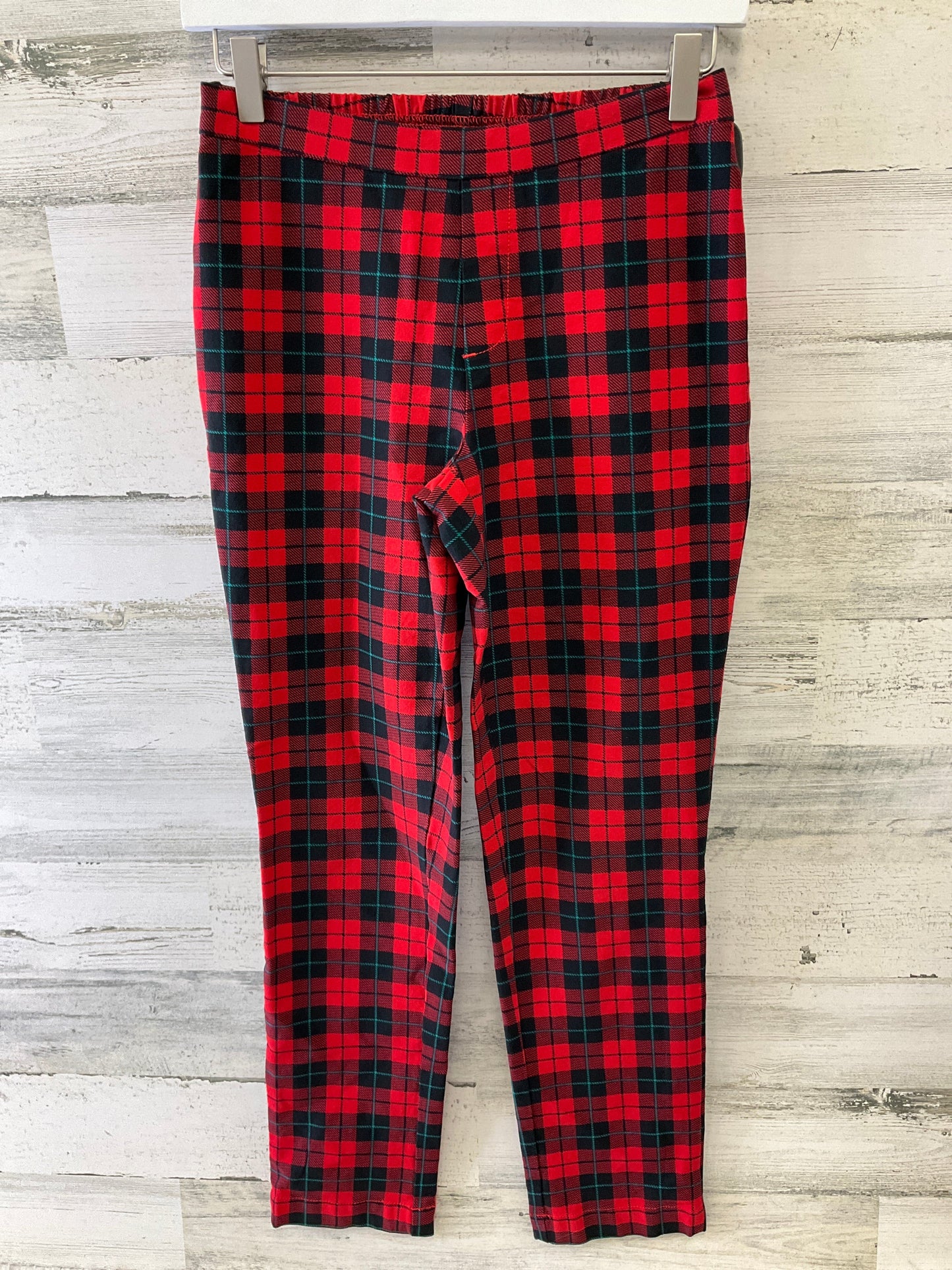 Pants Leggings By Isaac Mizrahi Live Qvc In Red, Size: Xs