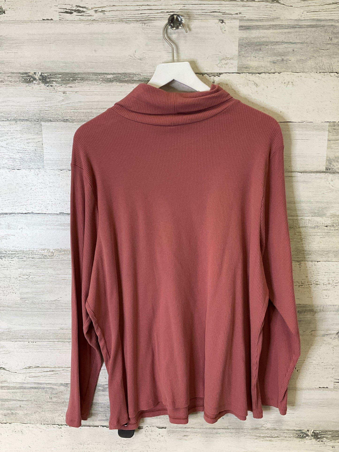 Top Long Sleeve By Old Navy In Pink, Size: 4x