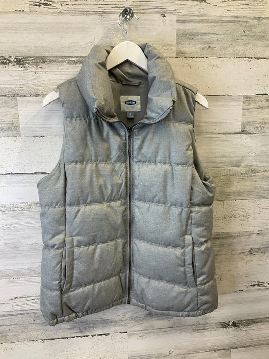 Vest Puffer & Quilted By Old Navy In Grey, Size: L