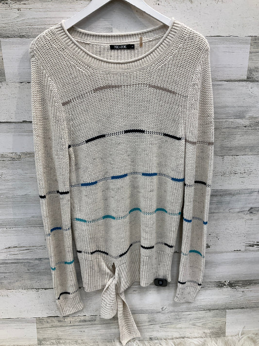 Sweater By Nic + Zoe In Cream, Size: L