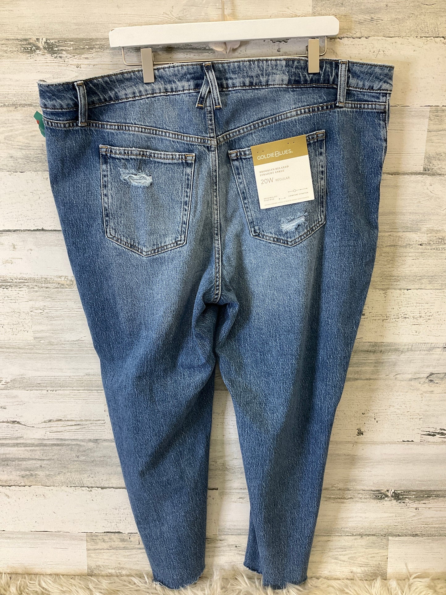 Jeans Wide Leg By Maurices In Blue Denim, Size: 20