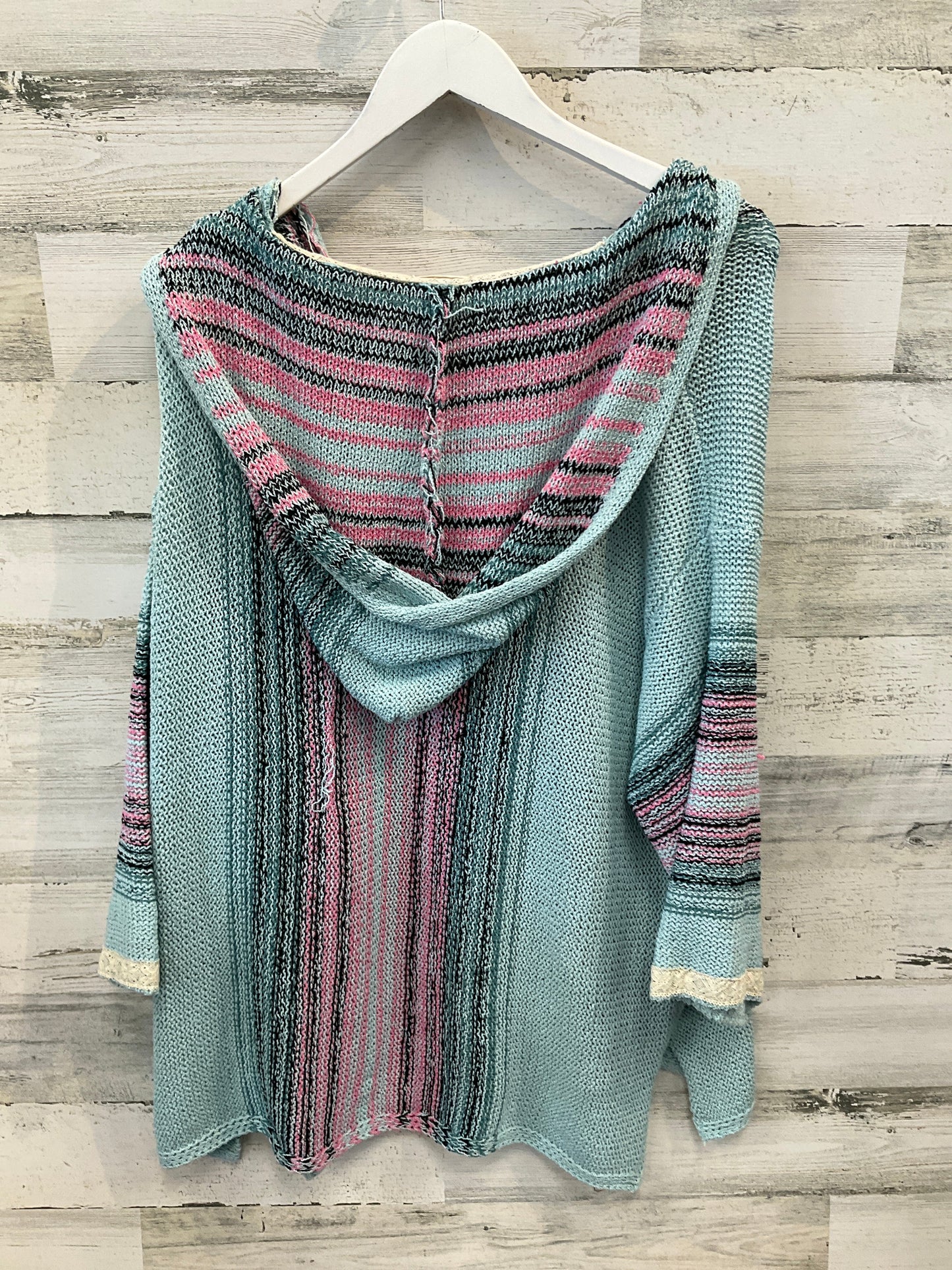 Sweater By Pol In Aqua, Size: L