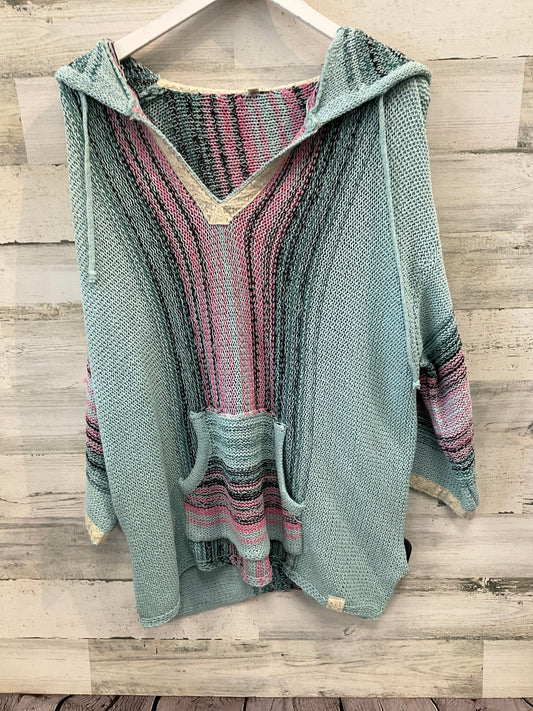 Sweater By Pol In Aqua, Size: L