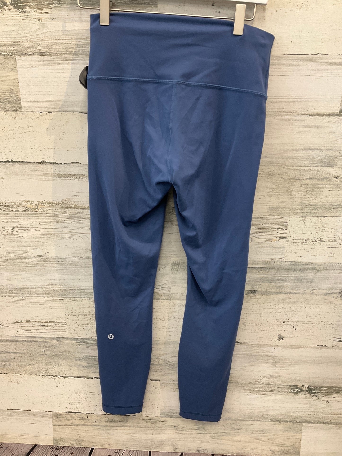 Athletic Leggings By Lululemon In Blue, Size: 8