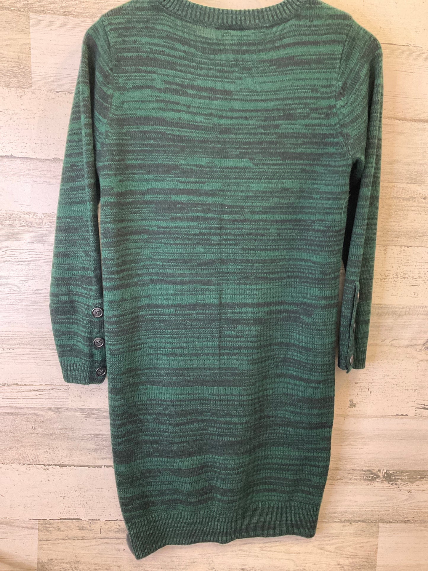 Dress Sweater By Ab Studio In Green, Size: S