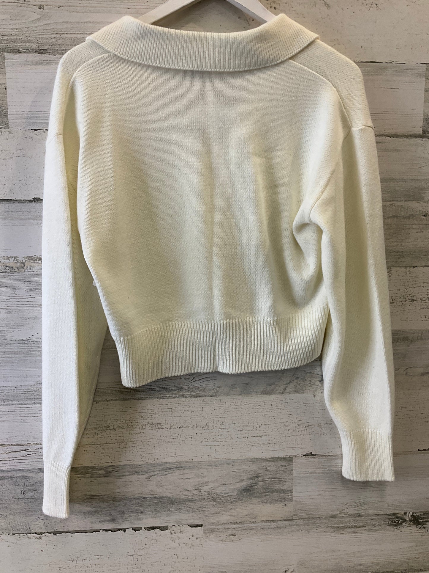 Sweater By Divided In Cream, Size: M