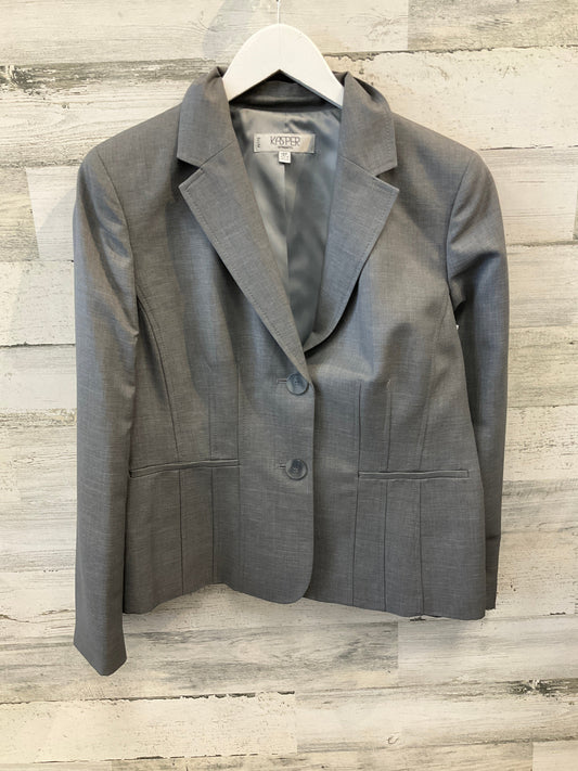 Blazer By Kasper In Grey, Size: Lp