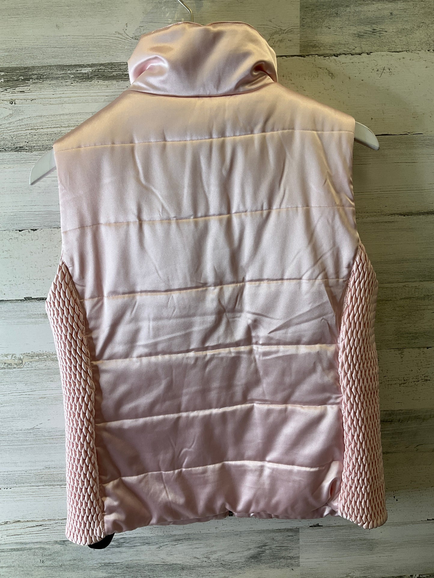 Vest Puffer & Quilted By Liz Claiborne In Pink, Size: M